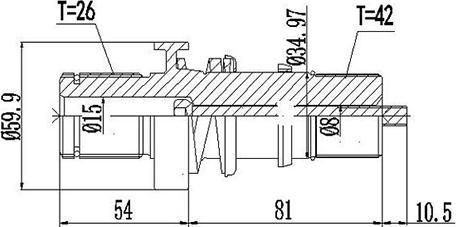 Dynamatrix DDS261191 - Atlokvārpsta, Diferenciālis autospares.lv