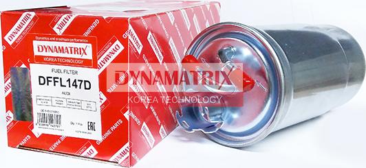 Dynamatrix DFFL147D - Топливный фильтр www.autospares.lv