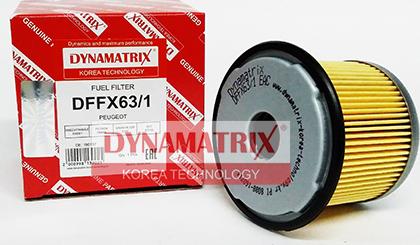 Dynamatrix DFFX63/1 - Degvielas filtrs www.autospares.lv
