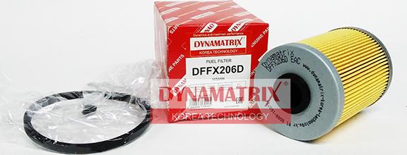 Dynamatrix DFFX206D - Degvielas filtrs autospares.lv