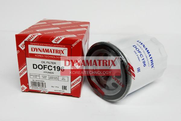 Dynamatrix DOFC196 - Масляный фильтр www.autospares.lv