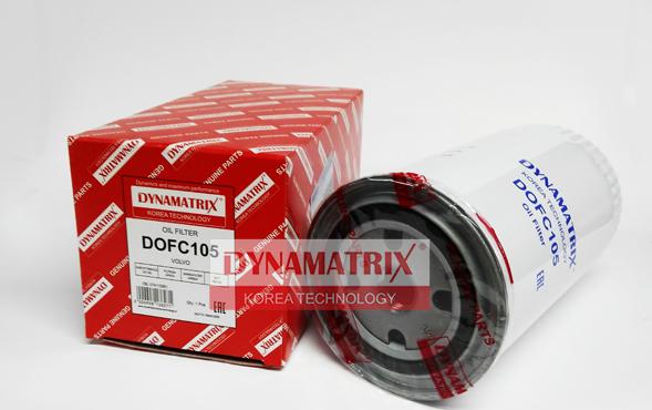 Dynamatrix DOFC105 - Eļļas filtrs www.autospares.lv