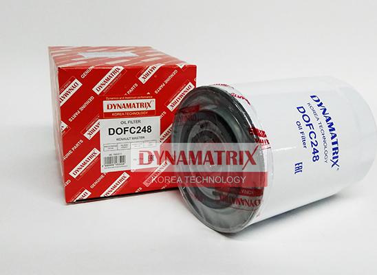 Dynamatrix DOFC248 - Oil Filter www.autospares.lv