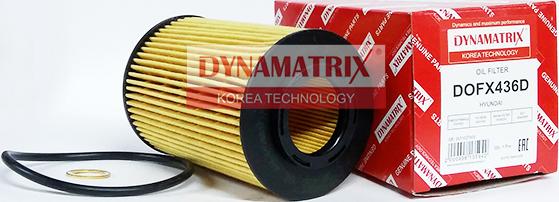 Dynamatrix DOFX436D - Eļļas filtrs www.autospares.lv