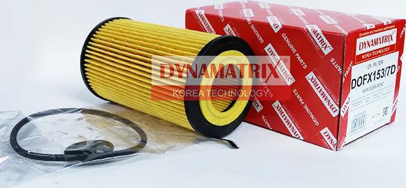 Dynamatrix DOFX153/7D - Oil Filter www.autospares.lv