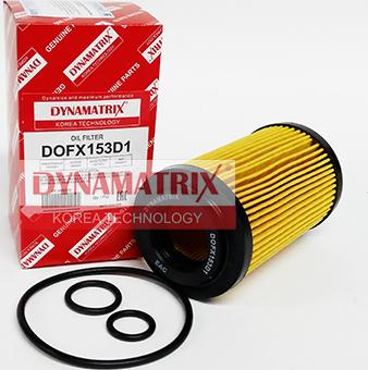 Dynamatrix DOFX153D1 - Oil Filter www.autospares.lv