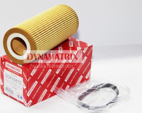 Dynamatrix DOFX381D - Eļļas filtrs www.autospares.lv