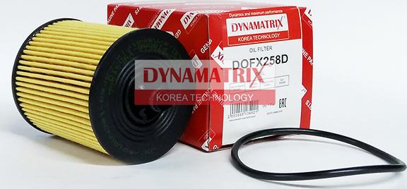 Dynamatrix DOFX258D - Eļļas filtrs www.autospares.lv