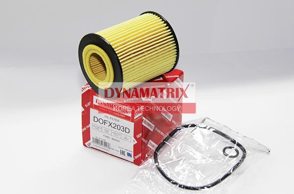 Dynamatrix DOFX203D - Eļļas filtrs autospares.lv