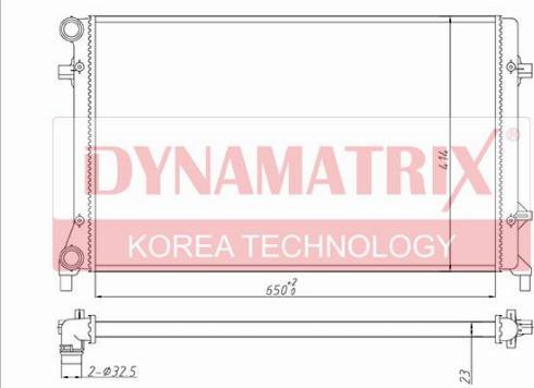 Dynamatrix DR65277 - Radiators, Motora dzesēšanas sistēma www.autospares.lv