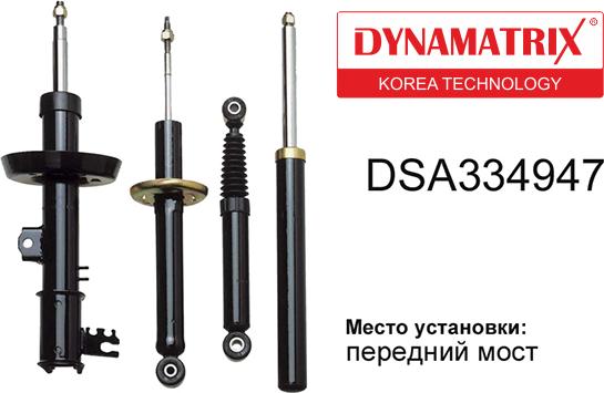 Dynamatrix DSA334947 - Amortizators autospares.lv