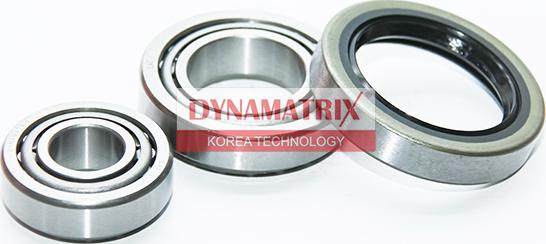 Dynamatrix DWB941 - Подшипник ступицы колеса, комплект www.autospares.lv