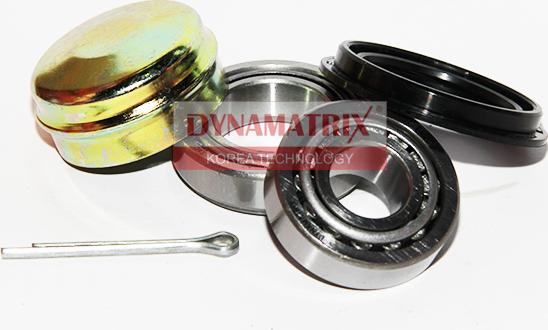 Dynamatrix DWB542 - Подшипник ступицы колеса, комплект www.autospares.lv