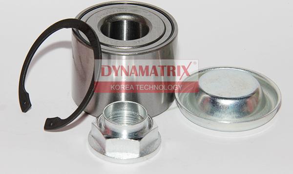 Dynamatrix DWB3680 - Подшипник ступицы колеса, комплект www.autospares.lv