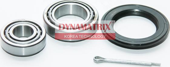 Dynamatrix DWB3255 - Подшипник ступицы колеса, комплект www.autospares.lv