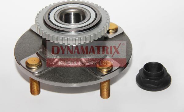 Dynamatrix DWH6810 - Подшипник ступицы колеса, комплект www.autospares.lv