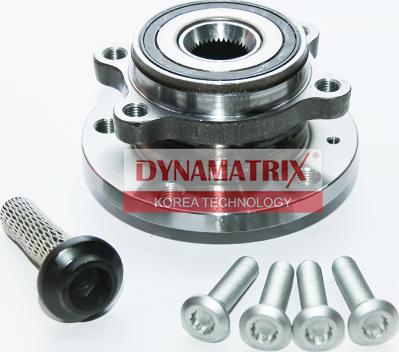 Dynamatrix DWH3643 - Подшипник ступицы колеса, комплект www.autospares.lv