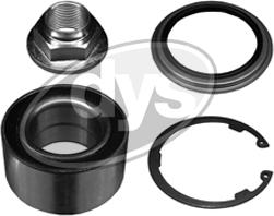 DYS 40-KI-9869 - Подшипник ступицы колеса, комплект www.autospares.lv