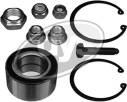 DYS 40-VW-9932 - Wheel hub, bearing Kit www.autospares.lv