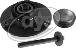 DYS 41-ME-9750 - Подшипник ступицы колеса, комплект www.autospares.lv