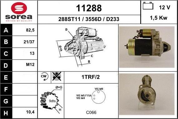 EAI 11288 - Starteris autospares.lv