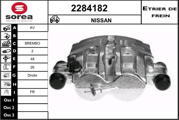 EAI 2284182 - Bremžu suports autospares.lv