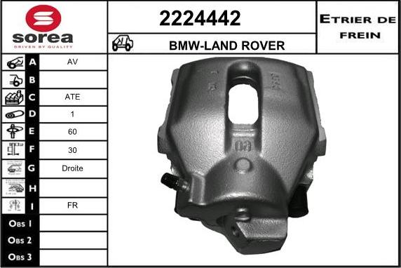 EAI 2224442 - Bremžu suports autospares.lv