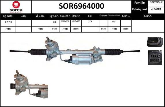 EAI SOR6964000 - Stūres mehānisms autospares.lv