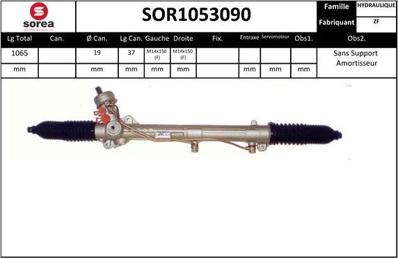 EAI SOR1053090 - Stūres mehānisms autospares.lv