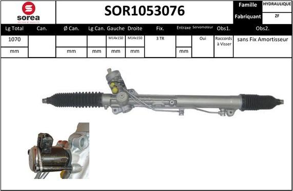 EAI SOR1053076 - Stūres mehānisms www.autospares.lv