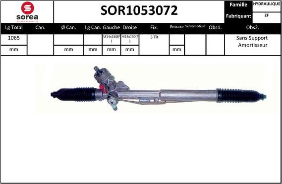 EAI SOR1053072 - Stūres mehānisms autospares.lv