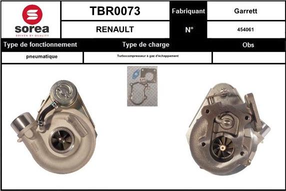 EAI TBR0073 - Kompresors, Turbopūte www.autospares.lv