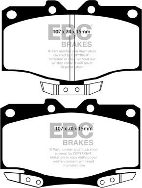 HELLA T3057 - Brake Pad Set, disc brake www.autospares.lv