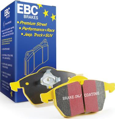 EBC Brakes DP4517R - Тормозные колодки, дисковые, комплект www.autospares.lv