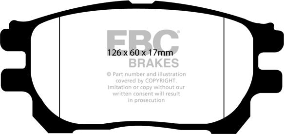 Japanparts JPA-271 - Brake Pad Set, disc brake www.autospares.lv