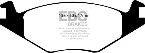 EBC Brakes DP21084 - Bremžu uzliku kompl., Disku bremzes www.autospares.lv