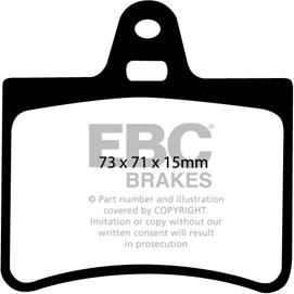 EBC Brakes DP1373 - Bremžu uzliku kompl., Disku bremzes www.autospares.lv