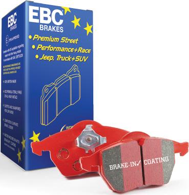 EBC Brakes DP31061C - Тормозные колодки, дисковые, комплект www.autospares.lv