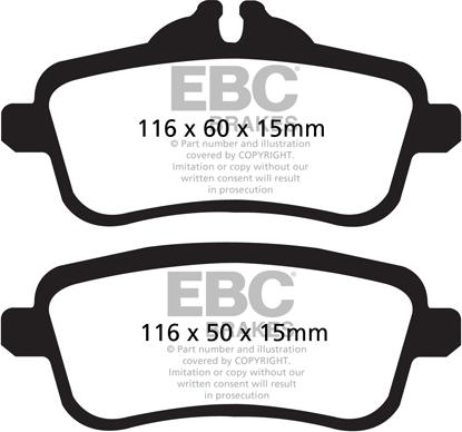 EBC Brakes DP32137C - Bremžu uzliku kompl., Disku bremzes www.autospares.lv