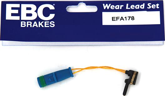 EBC Brakes EFA178 - Nodiluma indikators, Bremžu uzlikas www.autospares.lv