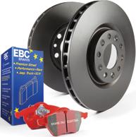 EBC Brakes PD02KF526 - Augstas veiktspējas bremžu komplekts autospares.lv