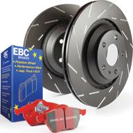 EBC Brakes PD07KF253 - Augstas veiktspējas bremžu komplekts autospares.lv