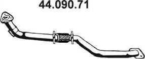 Eberspächer 44.090.71 - Izplūdes caurule www.autospares.lv