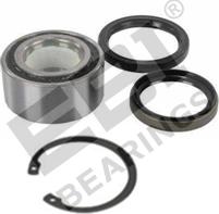 EBI EBK1969 - Подшипник ступицы колеса, комплект www.autospares.lv