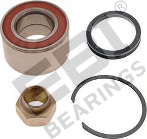 EBI EBK1415 - Wheel hub, bearing Kit www.autospares.lv