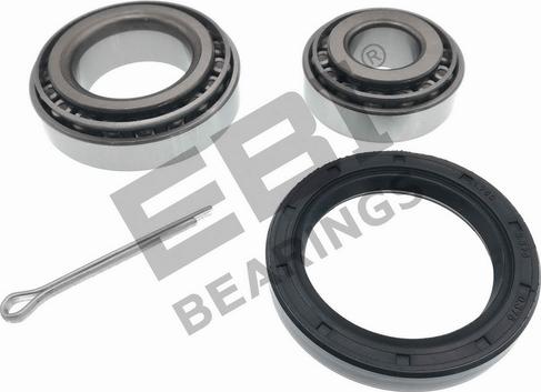 EBI EBK1019 - Подшипник ступицы колеса, комплект www.autospares.lv