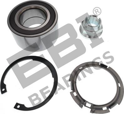 EBI EBK1897 - Подшипник ступицы колеса, комплект www.autospares.lv