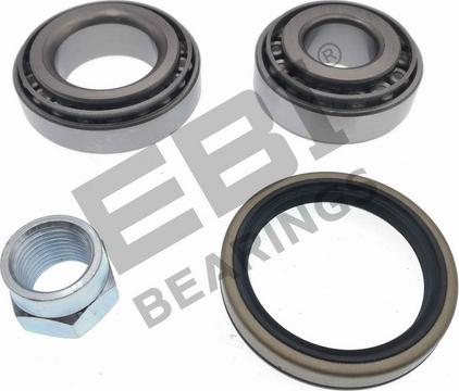 EBI EBK1250 - Wheel hub, bearing Kit www.autospares.lv