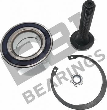 EBI EBK1730 - Подшипник ступицы колеса, комплект www.autospares.lv