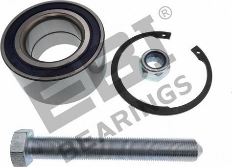 EBI EBK1731 - Подшипник ступицы колеса, комплект www.autospares.lv